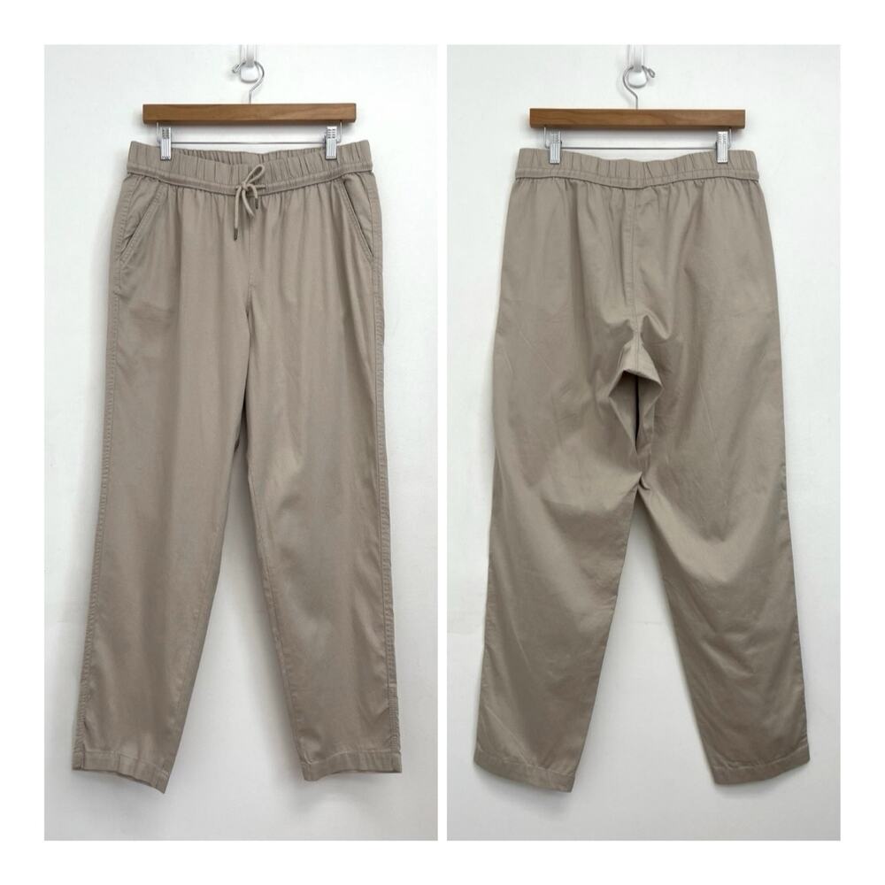 Pact Daily Twill Pant Pull On Drawstring Organic Cotton Stretch Casual - Large - Picture 11 of 11
